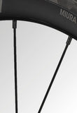 URSUS MIURA TC37 ROAD CARBON TUBELESS CLINCHER WHEELSET (DISC)